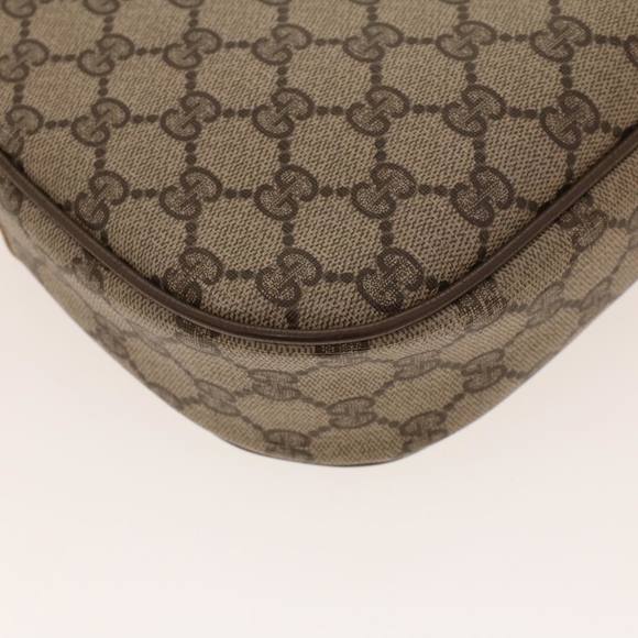 GUCCI GG Canvas Web Sherry Line Clutch Bag Beige Red Green 8901034 Auth 42098 - Picture 16 of 16